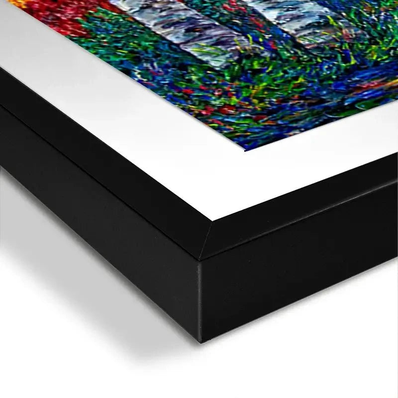 Nocturne Blue Landscape Framed Art Print Nocturne Blue Landscape Framed Art Print wall art product Lena Owens - Independent
