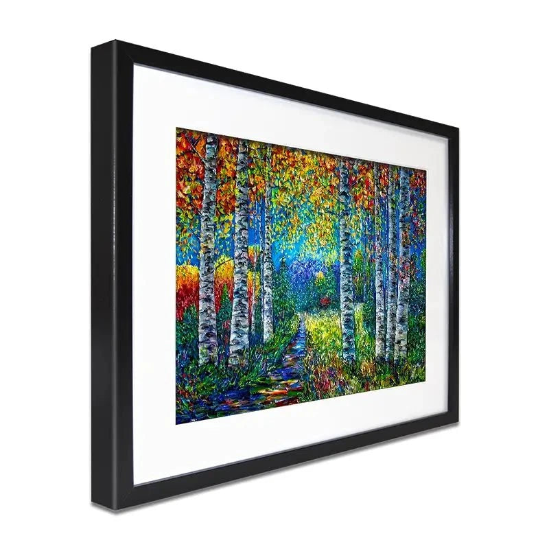 Nocturne Blue Landscape Framed Art Print Nocturne Blue Landscape Framed Art Print wall art product Lena Owens - Independent