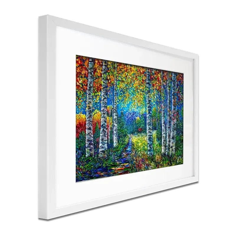 Nocturne Blue Landscape Framed Art Print Nocturne Blue Landscape Framed Art Print wall art product Lena Owens - Independent
