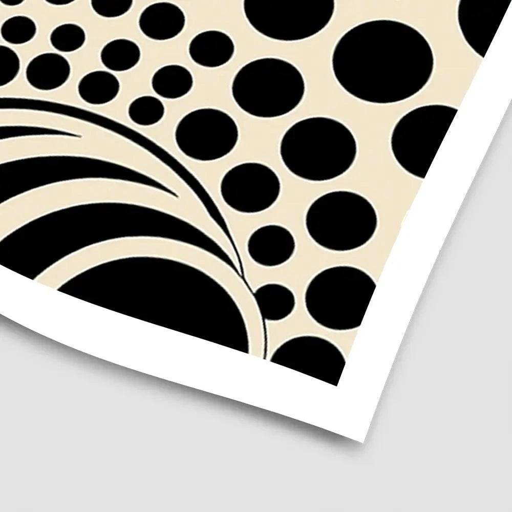 Noir Abstract Art Print Noir Abstract Art Print wall art product P & M Print Gallery
