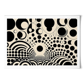 Noir Abstract Art Print Noir Abstract Art Print wall art product P & M Print Gallery