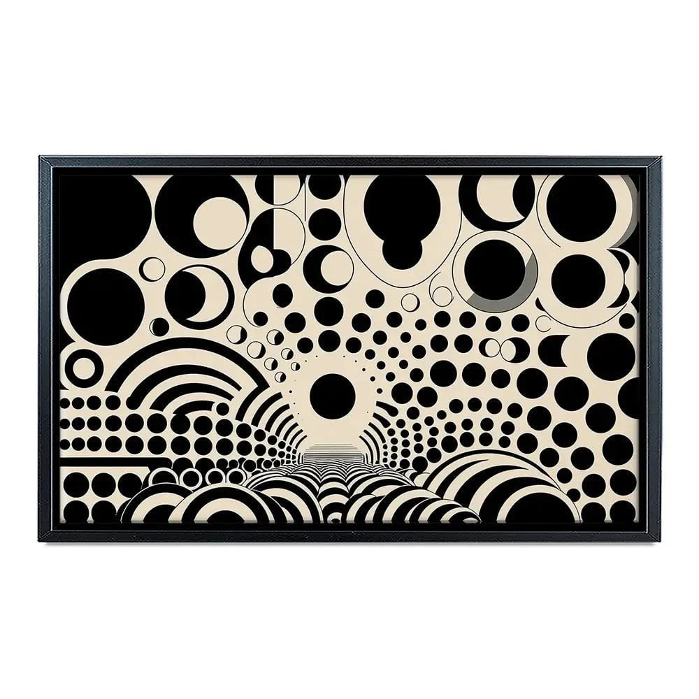 Noir Abstract Canvas Print Noir Abstract Canvas Print wall art product P & M Print Gallery