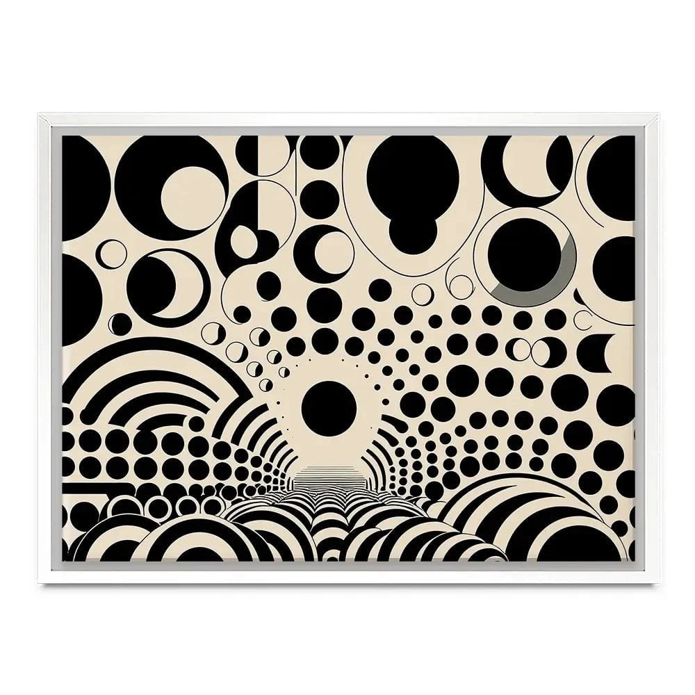 Noir Abstract Canvas Print Noir Abstract Canvas Print wall art product P & M Print Gallery