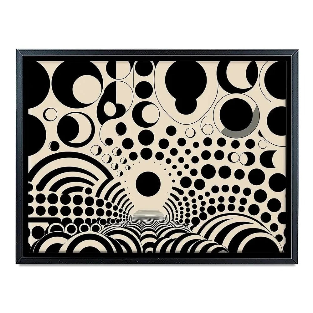 Noir Abstract Canvas Print Noir Abstract Canvas Print wall art product P & M Print Gallery