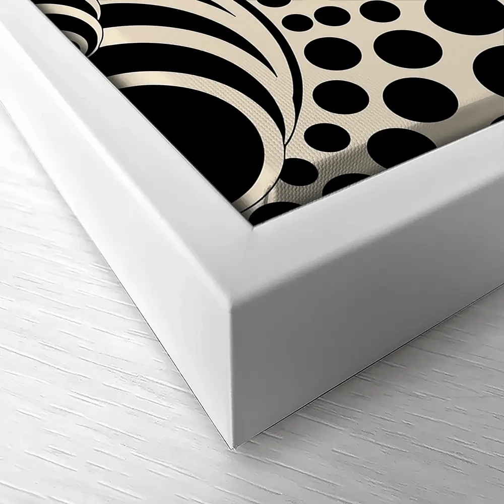 Noir Abstract Canvas Print Noir Abstract Canvas Print wall art product P & M Print Gallery