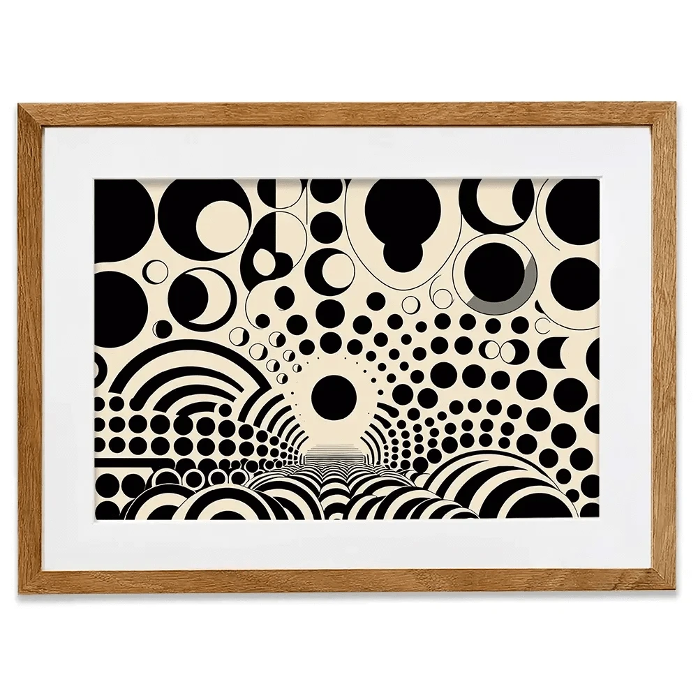 Noir Abstract Framed Art Print Noir Abstract Framed Art Print wall art product P & M Print Gallery