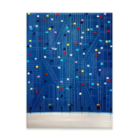 Noir Canvas Print Noir Canvas Print wall art product Ekaterina Ermilkina