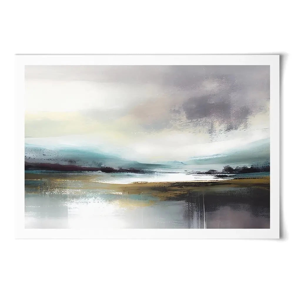 Nordic Landscape Art Print Nordic Landscape Art Print wall art product jesseyy / Shutterstock
