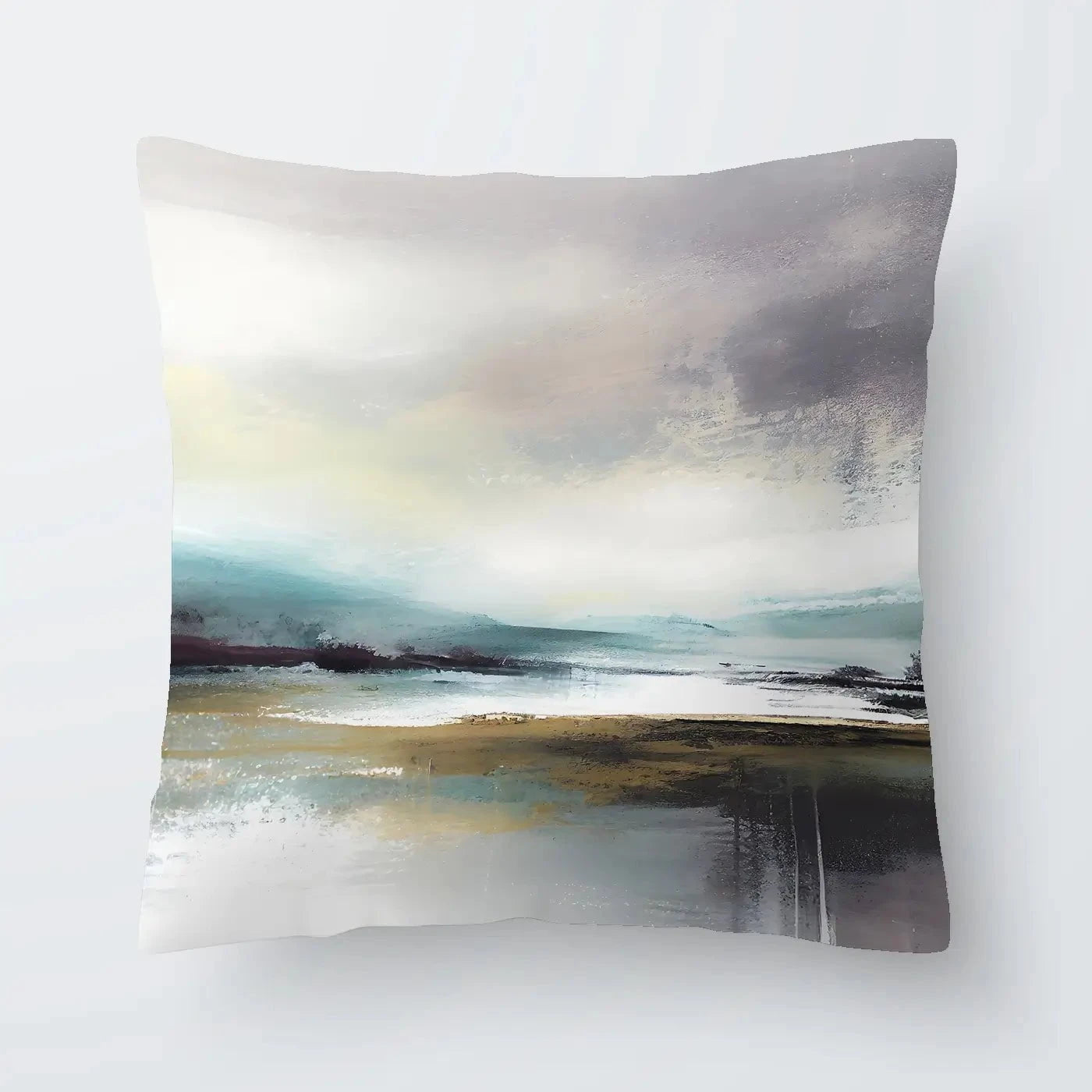 Nordic Sky Linen Rectangular Cushion