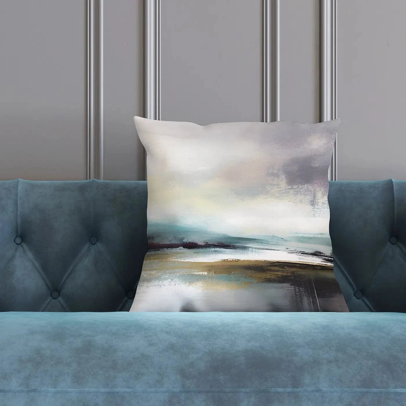 Nordic Landscape Cushion Nordic Landscape Cushion wall art product jesseyy / Shutterstock
