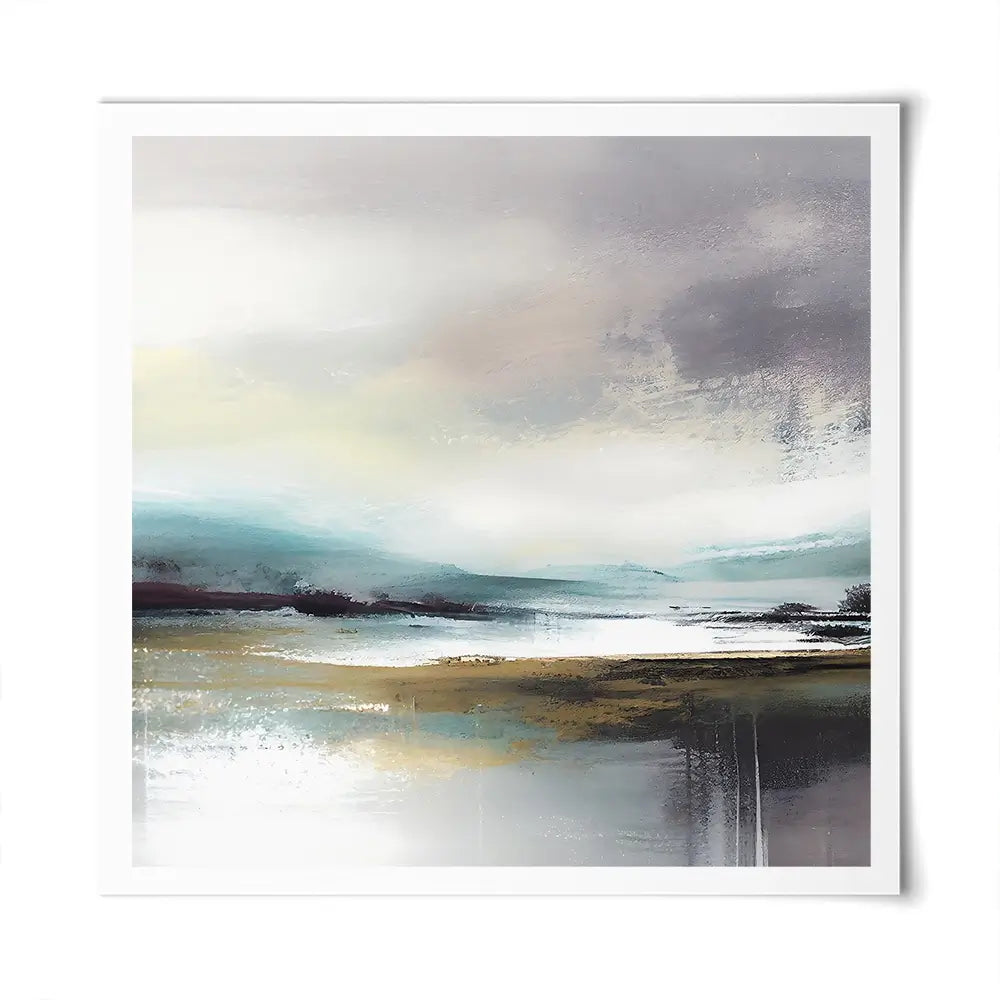 Nordic Landscape Square Art Print Nordic Landscape Square Art Print wall art product jesseyy / Shutterstock