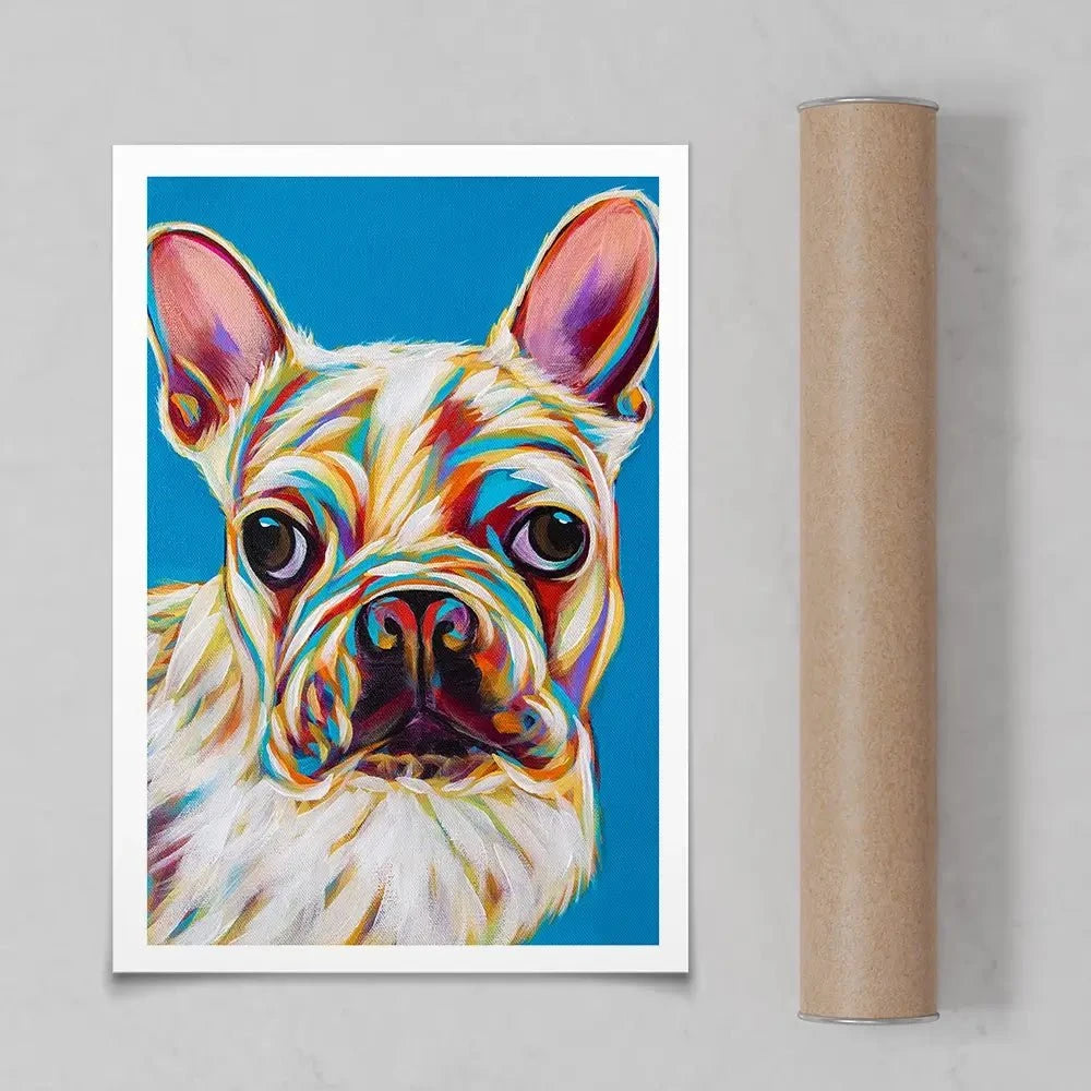 Nosey Dog Art Print Nosey Dog Art Print wall art product Carolee Vitaletti