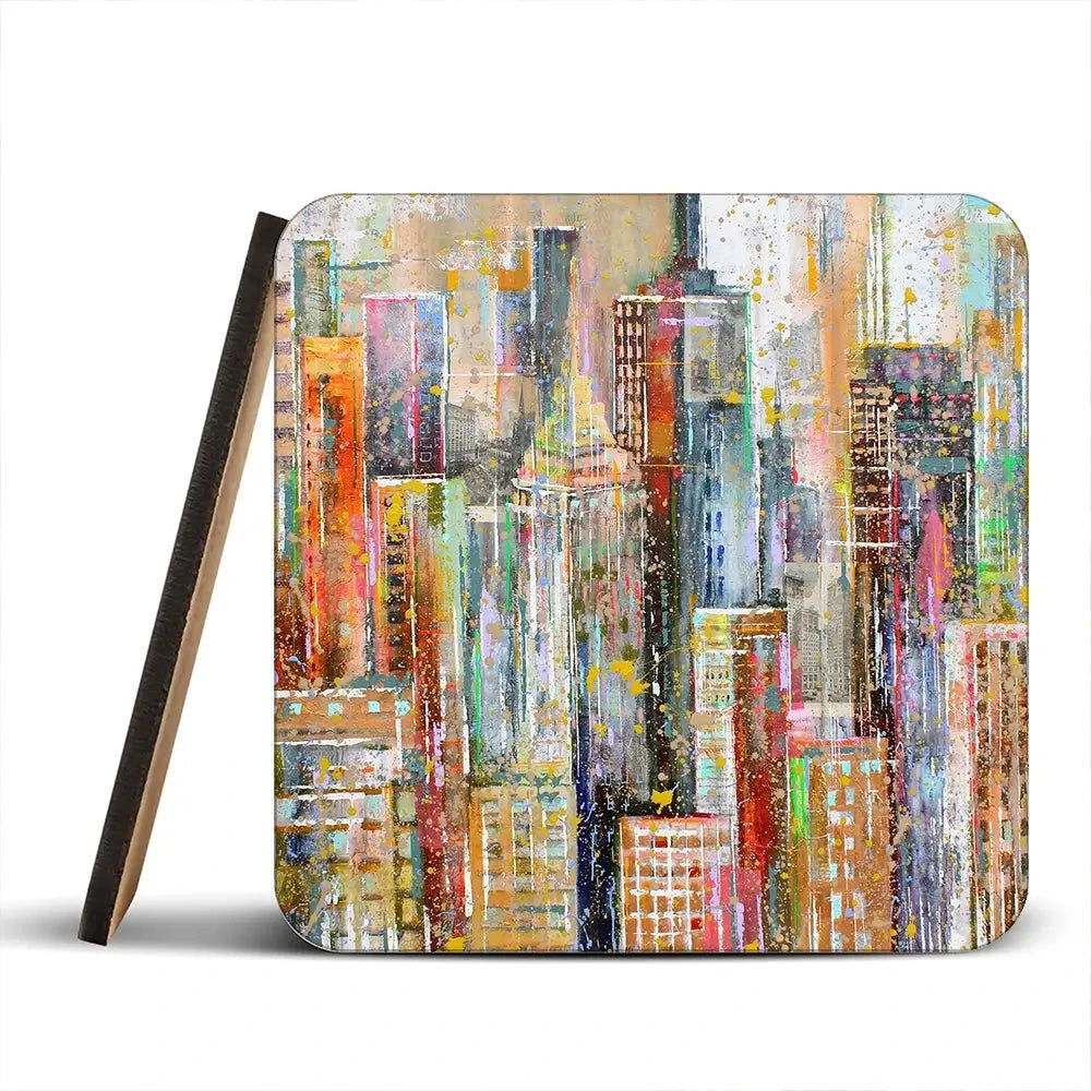 NY City Coaster Set NY City Coaster Set wall art product Studio Paint-Ing