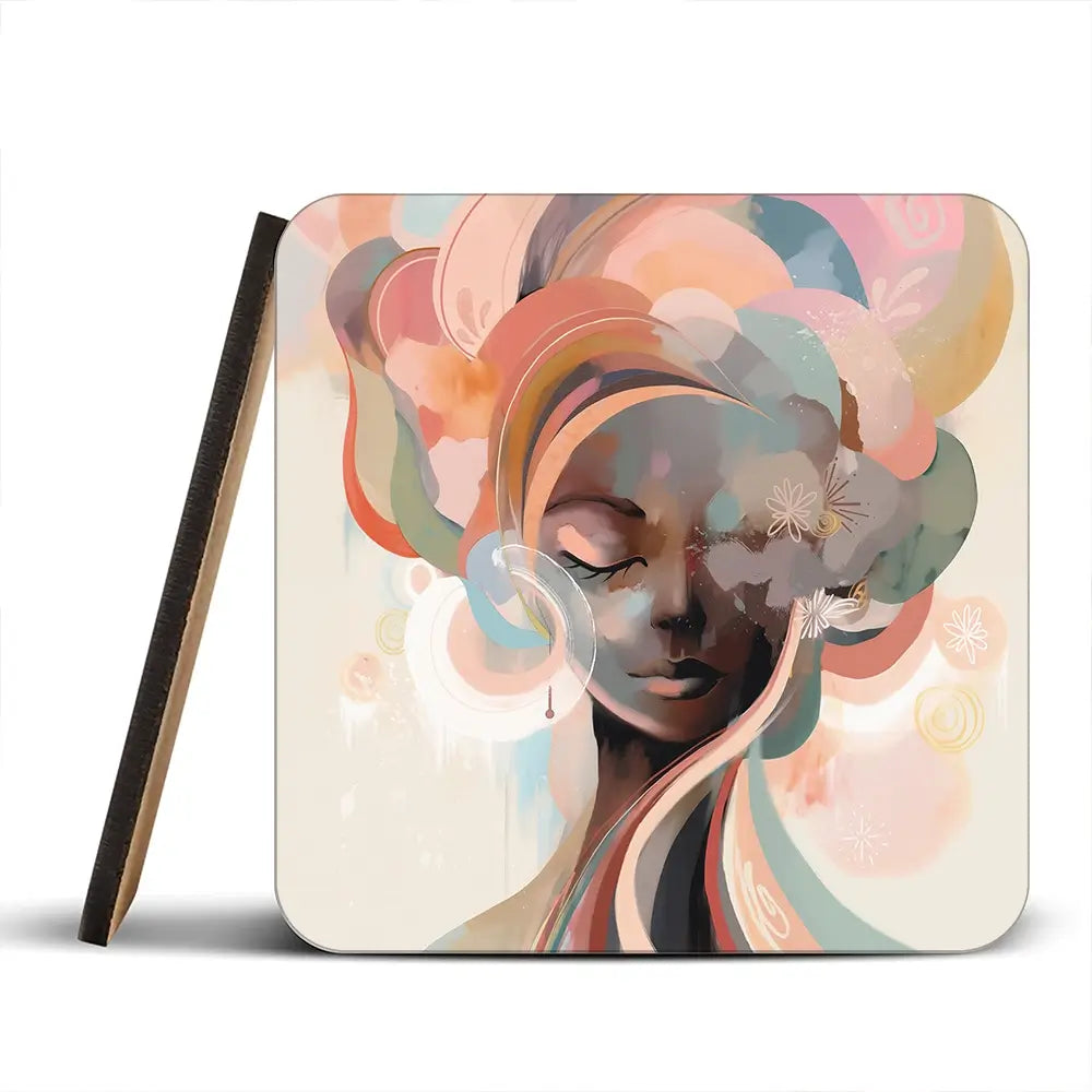 Nyla Blossom Coaster Set Nyla Blossom Coaster Set wall art product Bella Eve