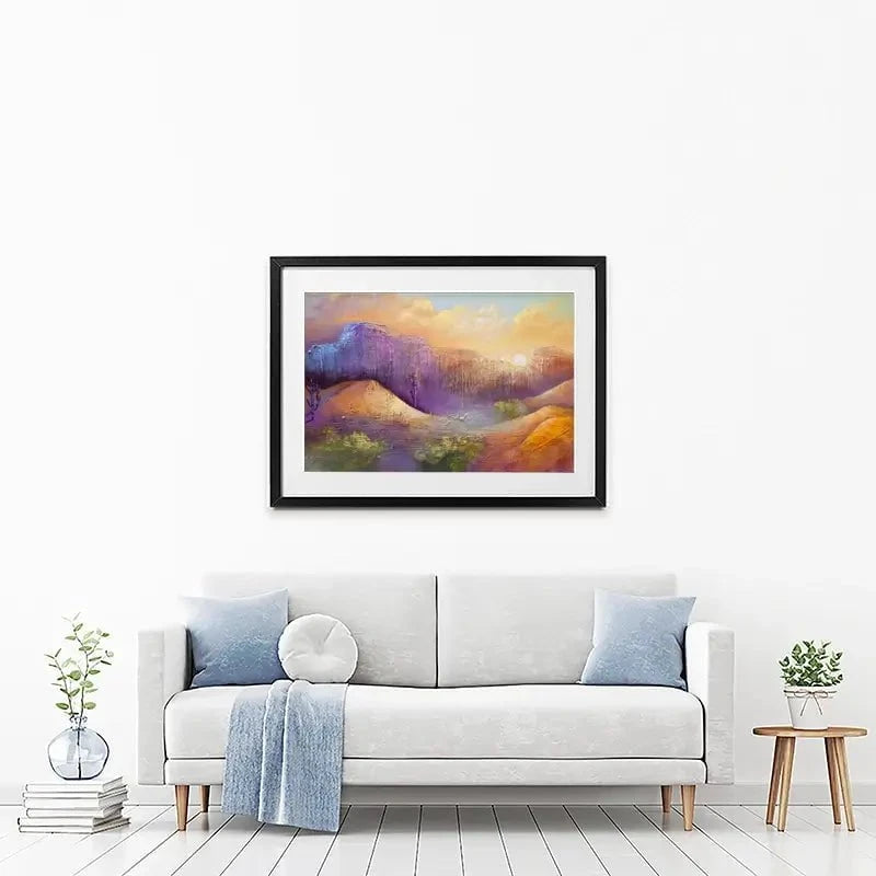 Oasis Framed Art Print Oasis Framed Art Print wall art product Osnat Tzadok