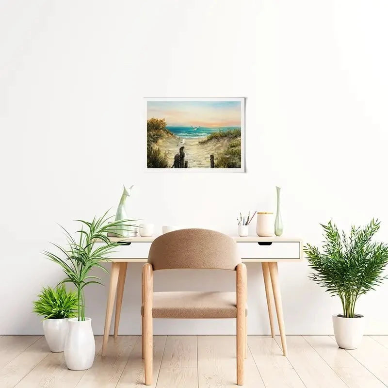 Ocean Beach Dunes Art Print Ocean Beach Dunes Art Print wall art product Boyan Dimitrov / Shutterstock