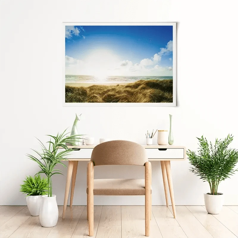 Ocean Beach View Art Print Ocean Beach View Art Print wall art product Sergey Novikov / Shutterstock