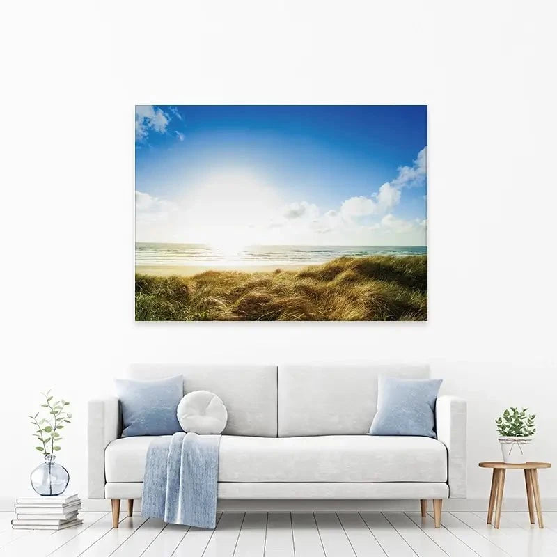 Ocean Beach View Canvas Print Ocean Beach View Canvas Print wall art product Sergey Novikov / Shutterstock