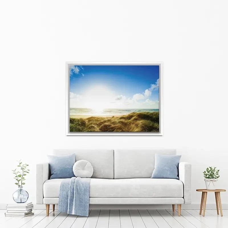 Ocean Beach View Canvas Print Ocean Beach View Canvas Print wall art product Sergey Novikov / Shutterstock