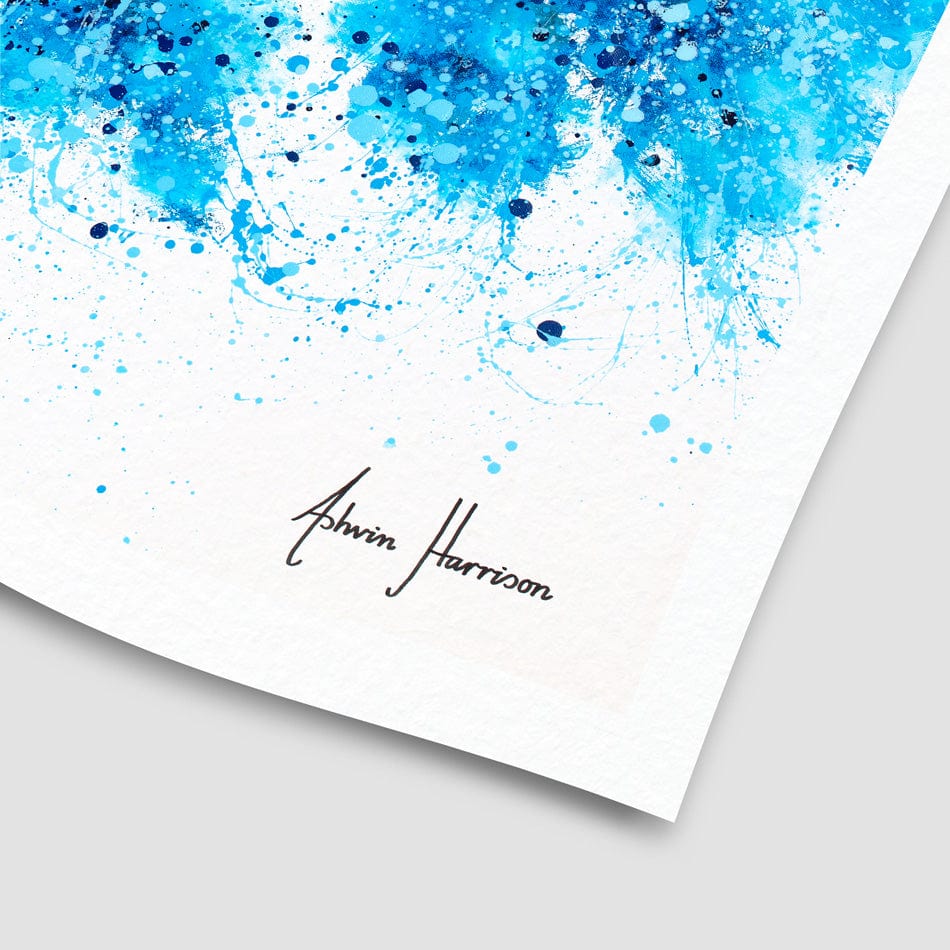 Ocean Energy Tree Art Print wall art product Ashvin Harrison