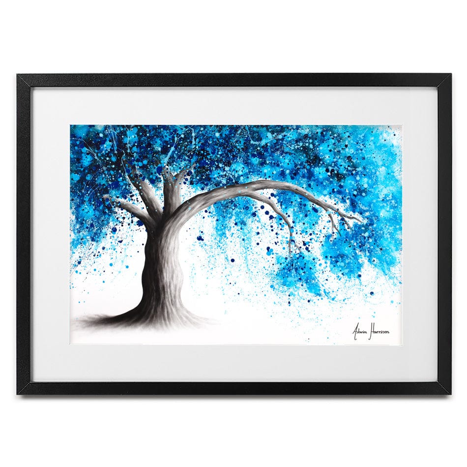 Ocean Energy Tree Framed Art Print wall art product Ashvin Harrison
