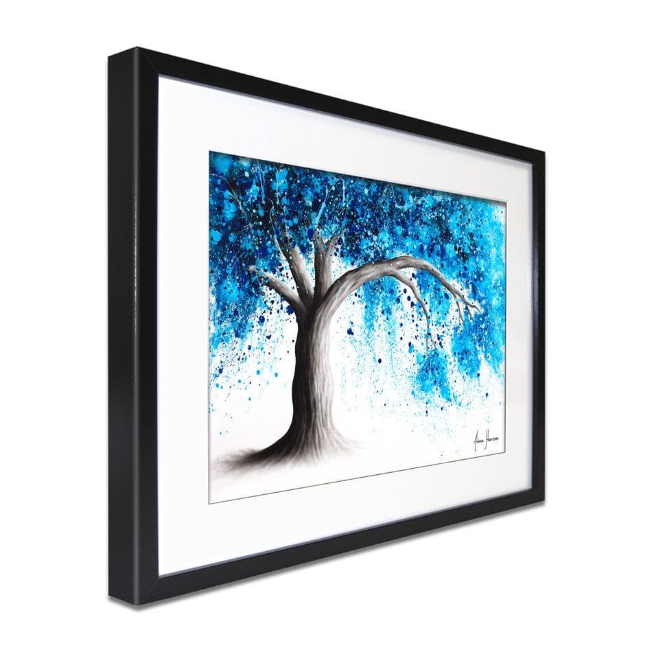 Ocean Energy Tree Framed Art Print wall art product Ashvin Harrison