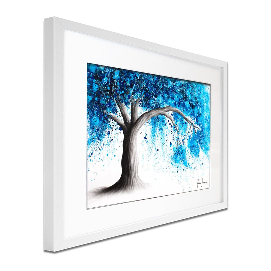 Ocean Energy Tree Framed Art Print wall art product Ashvin Harrison