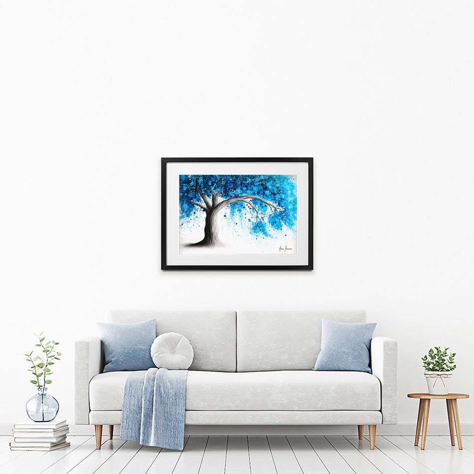 Ocean Energy Tree Framed Art Print wall art product Ashvin Harrison