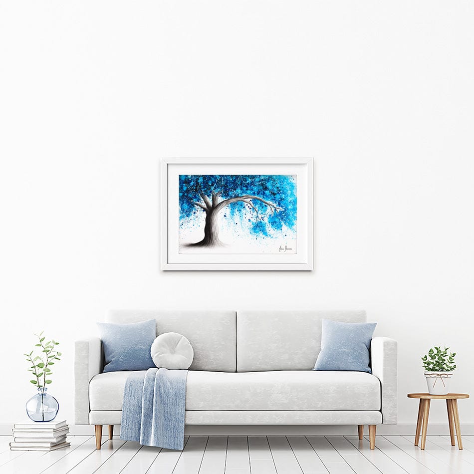 Ocean Energy Tree Framed Art Print wall art product Ashvin Harrison
