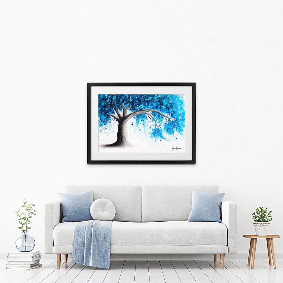 Ocean Energy Tree Framed Art Print wall art product Ashvin Harrison