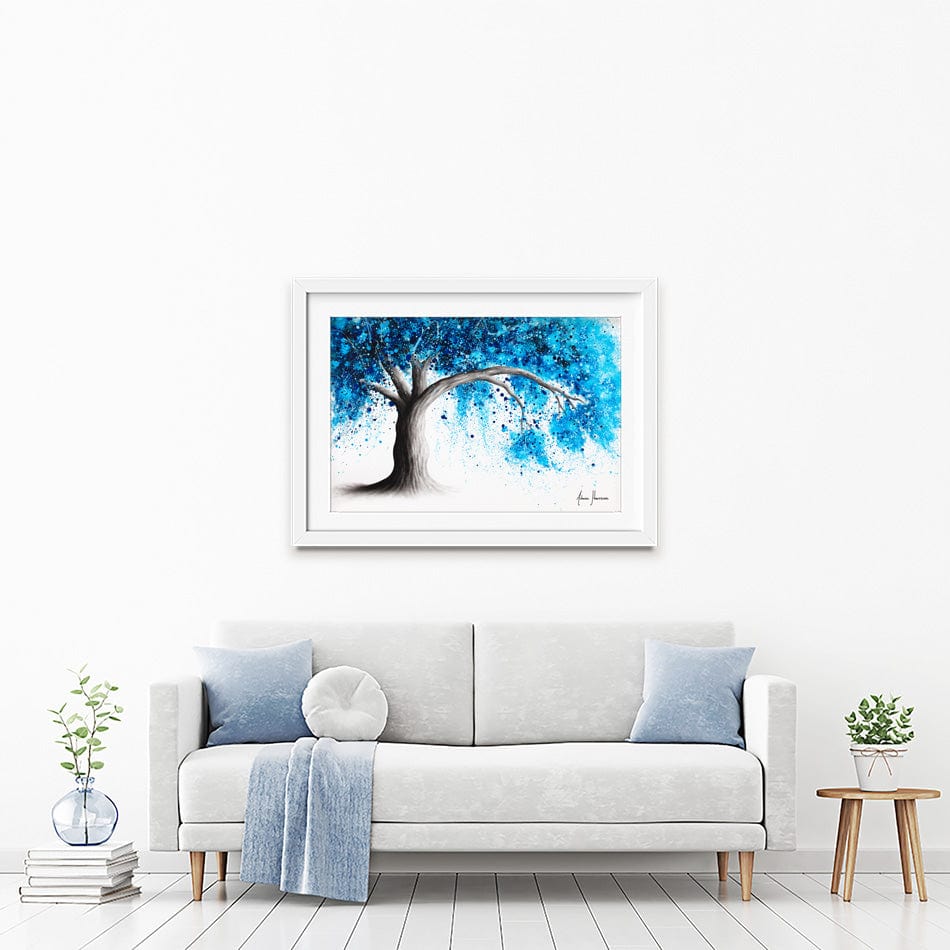 Ocean Energy Tree Framed Art Print wall art product Ashvin Harrison