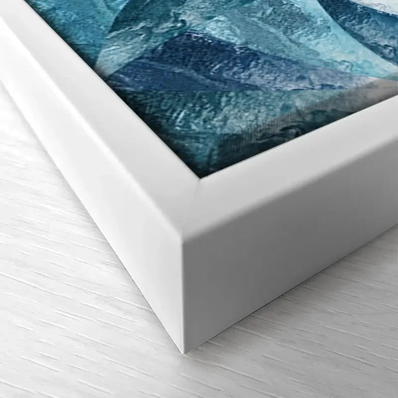 Ocean Geometric Canvas Print Ocean Geometric Canvas Print wall art product Sarah Manovski