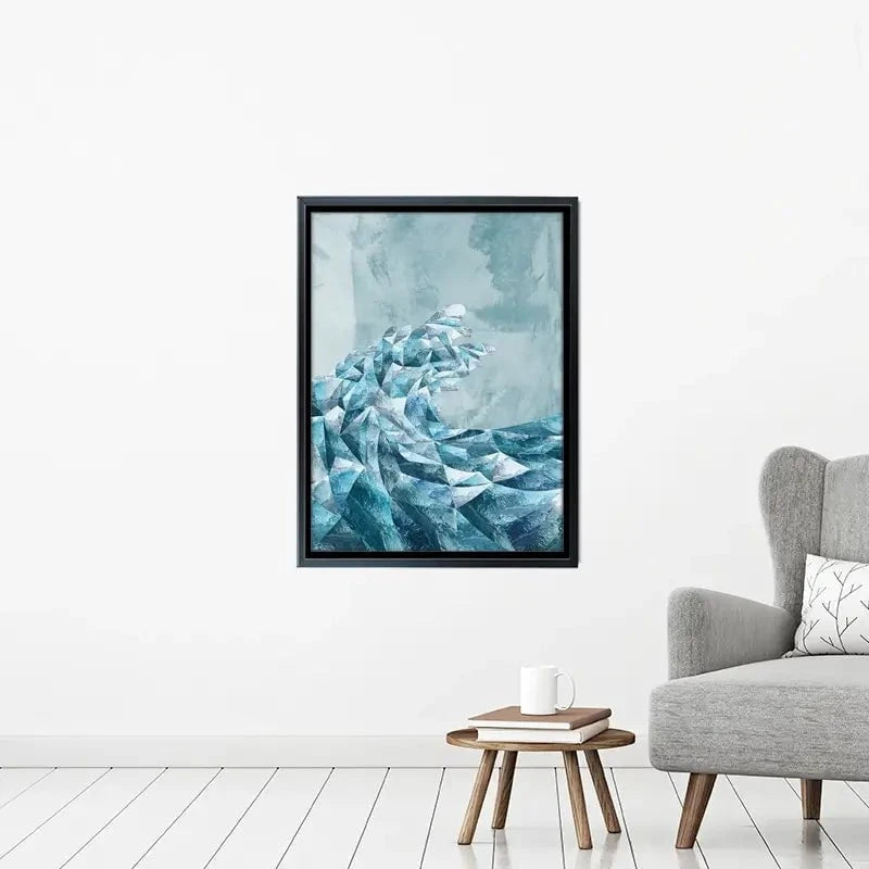 Ocean Geometric Canvas Print Ocean Geometric Canvas Print wall art product Sarah Manovski