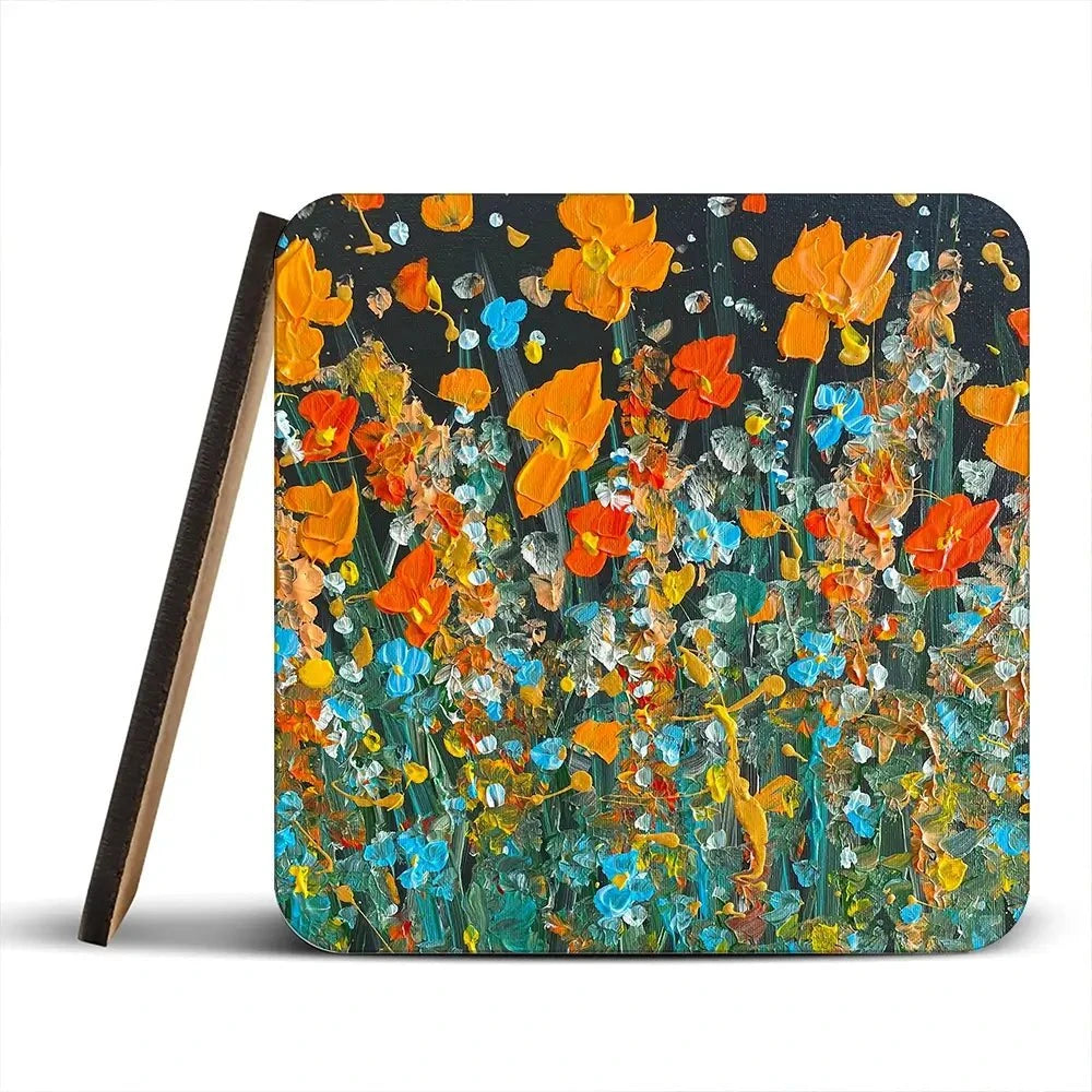 October Night Coaster Set October Night Coaster Set wall art product Charlotte Anna Reed