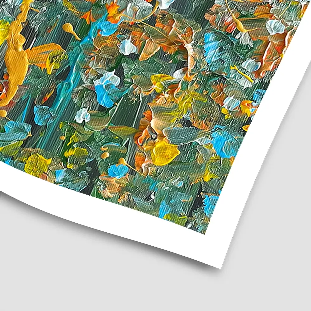 October Night Square Art Print October Night Square Art Print wall art product Charlotte Anna Reed