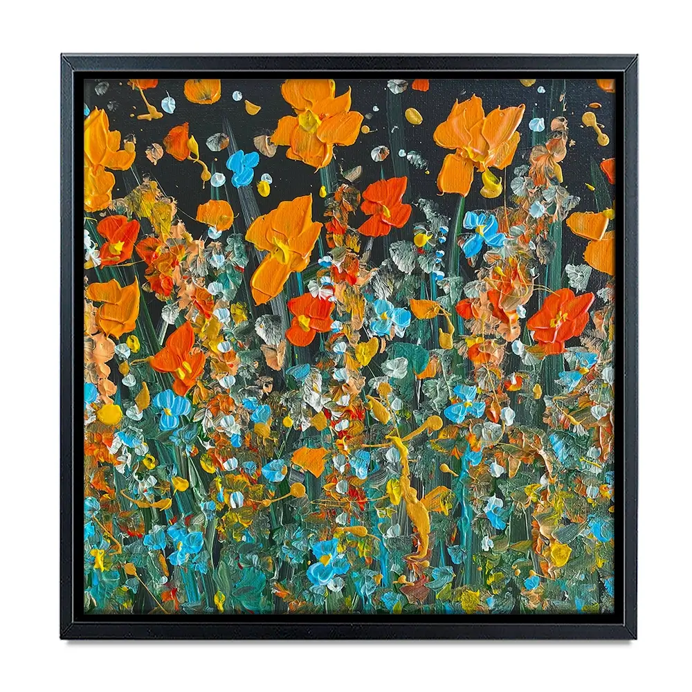 October Night Square Canvas Print October Night Square Canvas Print wall art product Charlotte Anna Reed