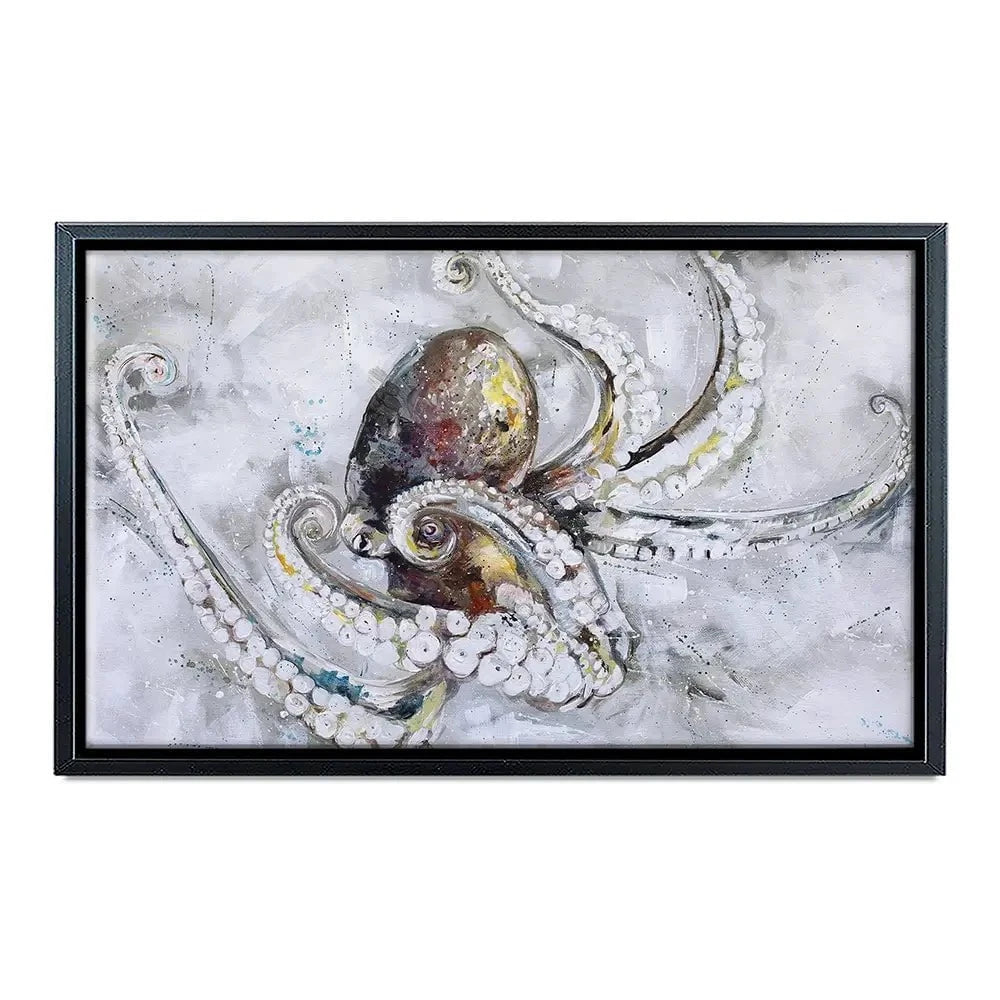 Octopus Canvas Print Octopus Canvas Print wall art product Nicola Jane Rowles