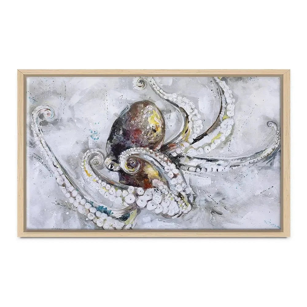 Octopus Canvas Print Octopus Canvas Print wall art product Nicola Jane Rowles