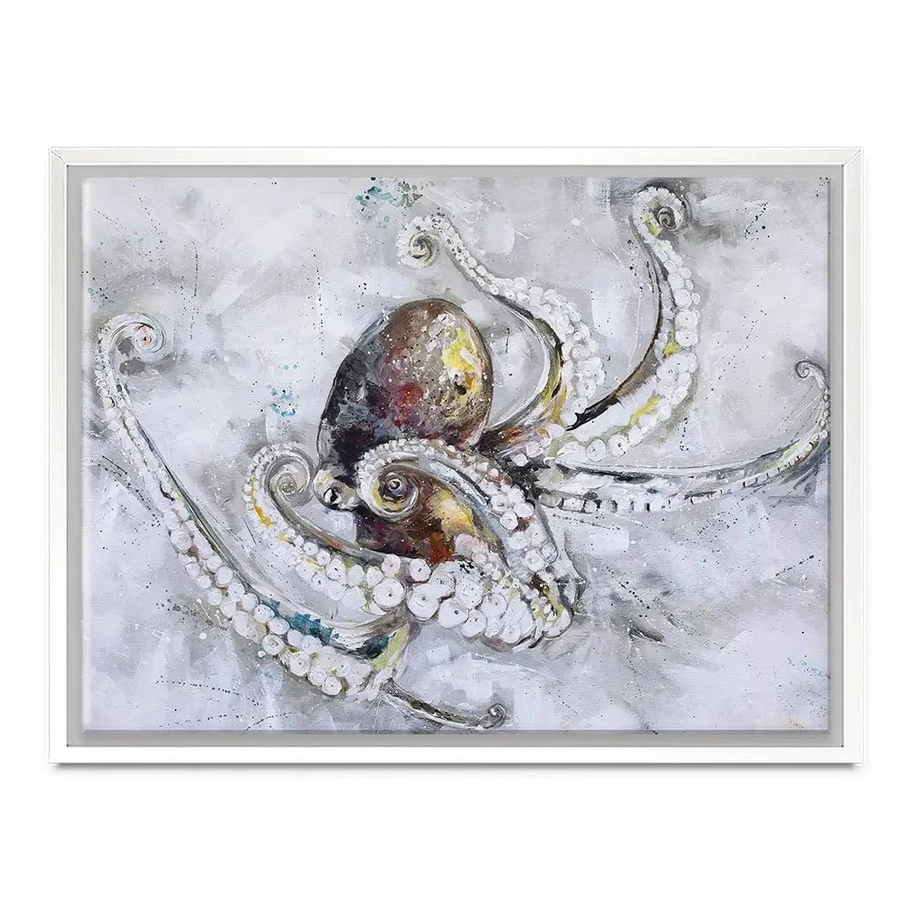 Octopus Canvas Print Octopus Canvas Print wall art product Nicola Jane Rowles