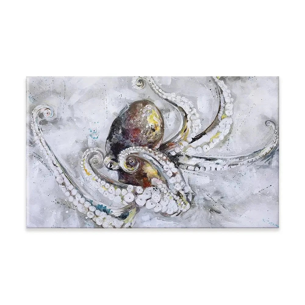 Octopus Canvas Print Octopus Canvas Print wall art product Nicola Jane Rowles