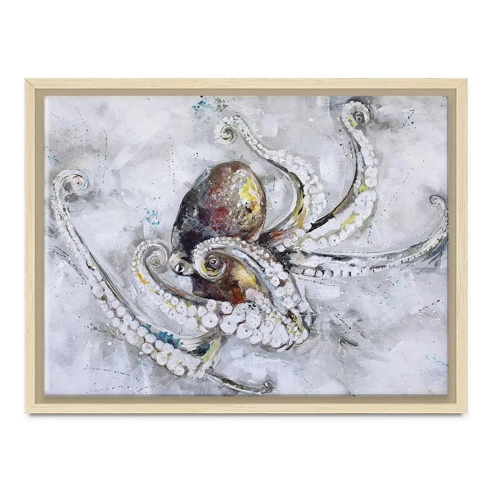 Octopus Canvas Print Octopus Canvas Print wall art product Nicola Jane Rowles