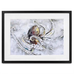Octopus Framed Art Print Octopus Framed Art Print wall art product Nicola Jane Rowles