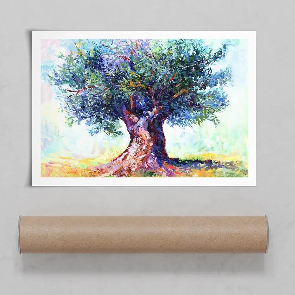 Olive Tree Art Print Olive Tree Art Print wall art product Leon Devenice