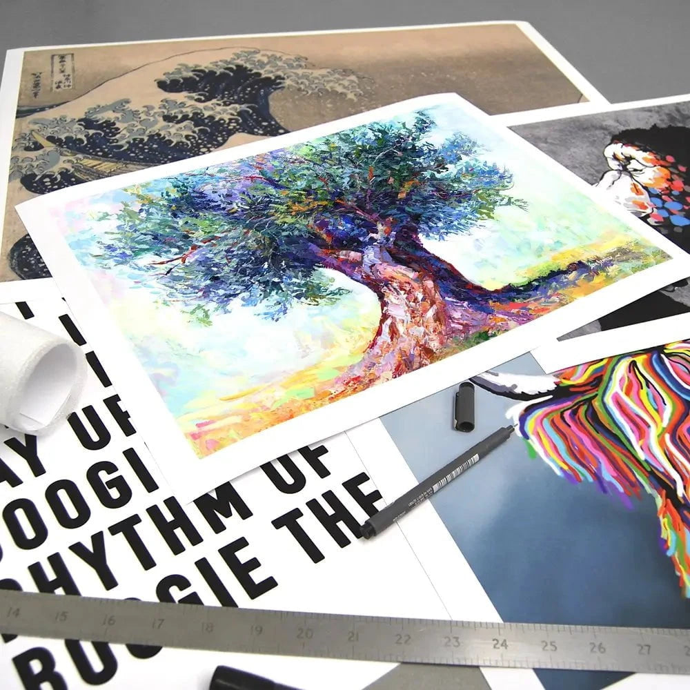 Olive Tree Art Print Olive Tree Art Print wall art product Leon Devenice