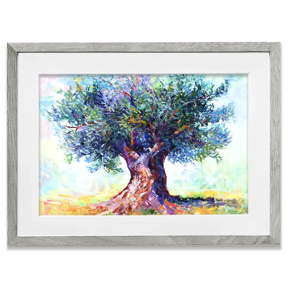 Olive Tree Framed Art Print Olive Tree Framed Art Print wall art product Leon Devenice