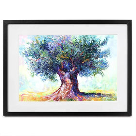 Olive Tree Framed Art Print Olive Tree Framed Art Print wall art product Leon Devenice