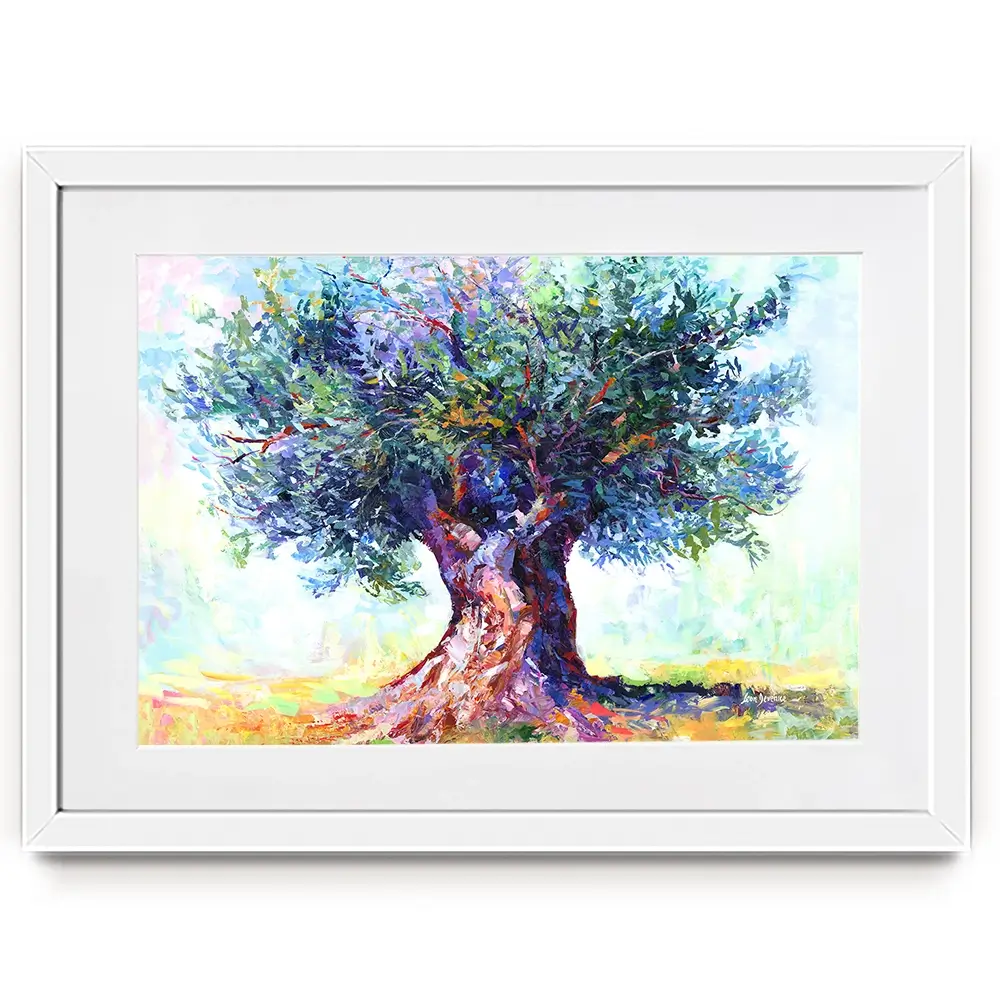 Olive Tree Framed Art Print Olive Tree Framed Art Print wall art product Leon Devenice