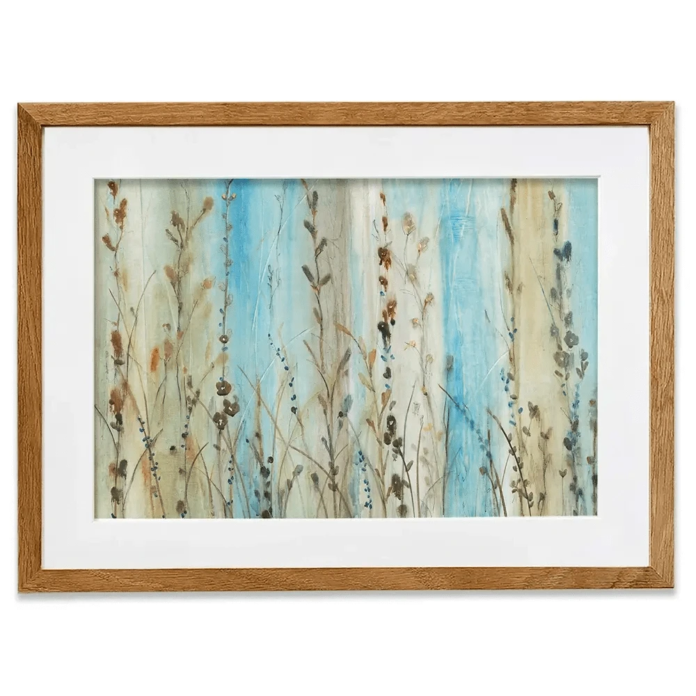 Ombre Floral Framed Art Print Ombre Floral Framed Art Print wall art product Tim O'Toole