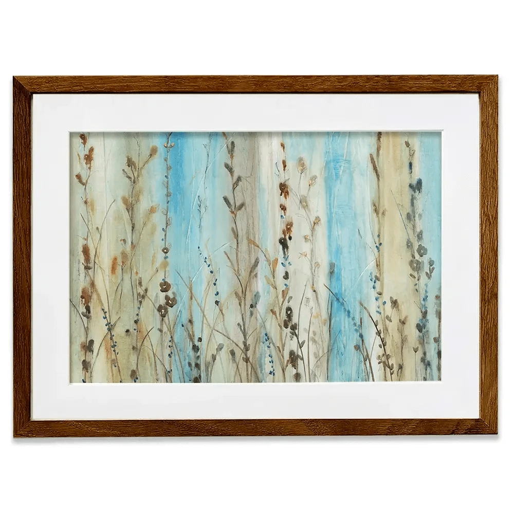 Ombre Floral Framed Art Print Ombre Floral Framed Art Print wall art product Tim O'Toole
