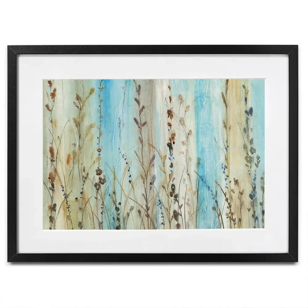 Ombre Floral Framed Art Print Ombre Floral Framed Art Print wall art product Tim O'Toole